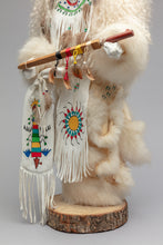 White Buffalo Manitou Carving by Kevin Gadomski