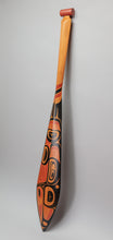 Tsimshian Style Paddle depicting Raven by Cathy Schick