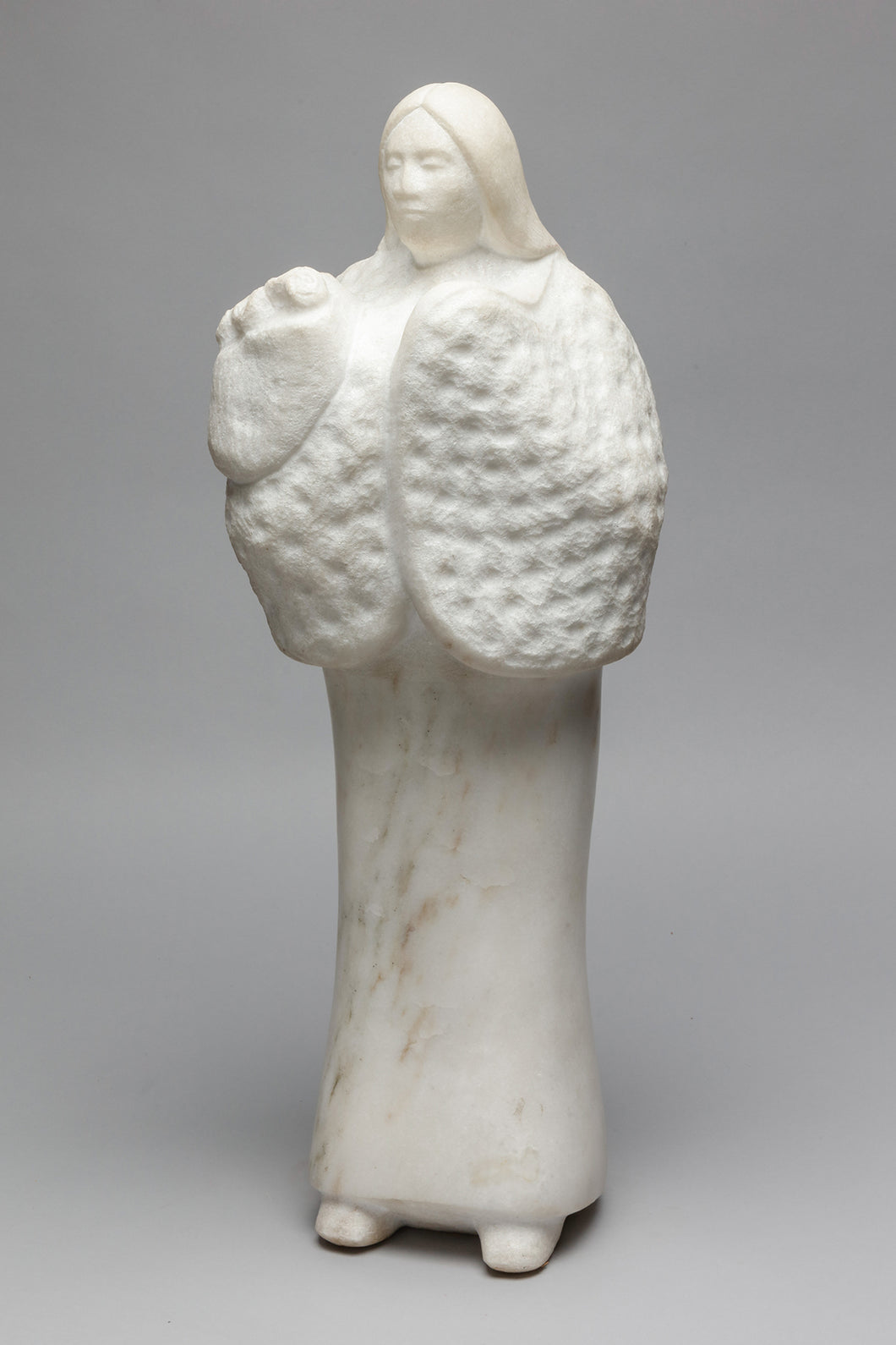 Woman with Roses by Tex Wounded Face (1955-2012), Mandan/Hidatsa