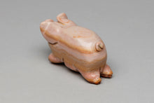 Mama Pig with Piglets Fetish Carving by Stanton Hannaweeke, Zuni