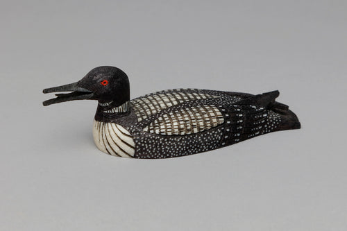 Common Loon Carving by Ted Mayac Jr., Inupiaq