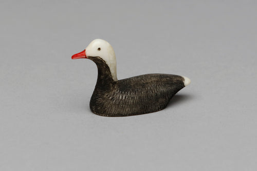 Duck Carving by Charles M. Kokuluk, Inupiaq