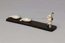 Vintage Yup'ik Scene depicting Hunter with Seals, c. 1960