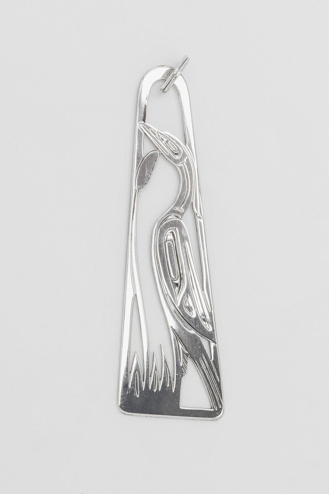 Crane Pendant by Carey Newman, Kwakwaka'wakw