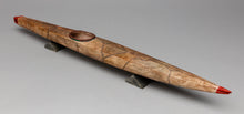 Contemporary Clay Kayak Sculpture