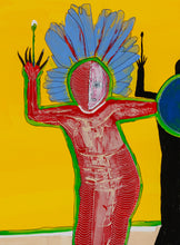 Sunset Drummer, 2016 by Greg A. Robinson, Chinook Nation