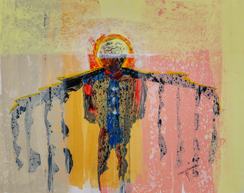 Flying, 2020 by Greg A. Robinson, Chinook Nation