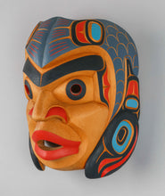 Mask depicting Salmon Boy by Tony Hunt Jr. (1961-2017), Kwakwaka'wakw