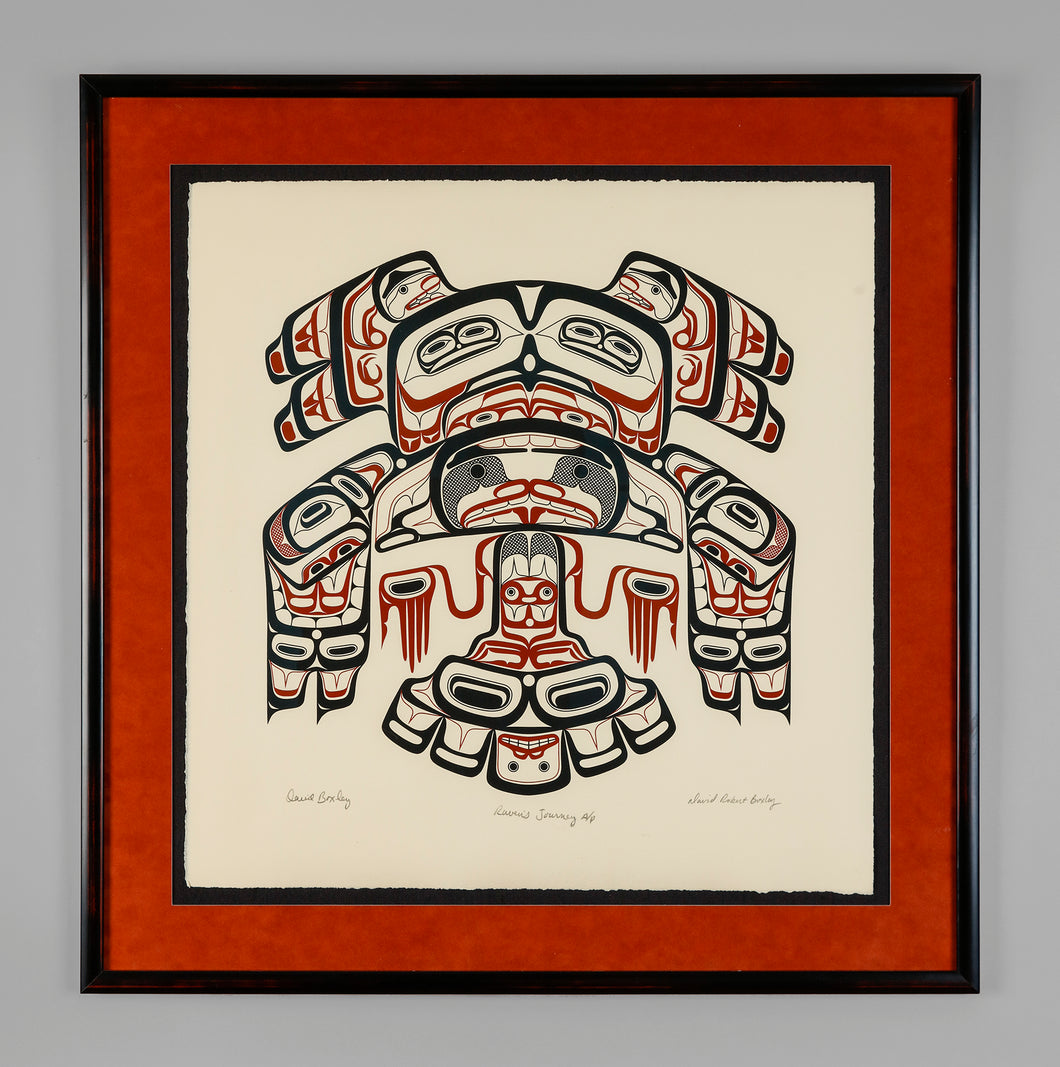Raven's Journey by David A. Boxley, Alaskan Tsimshian
