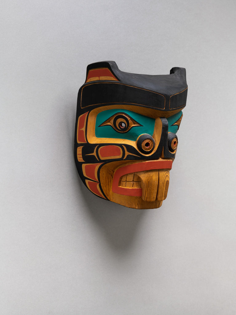 Beaver Mask by Ozzie Matilpi, Kwakwaka'wakw – Quintana Galleries