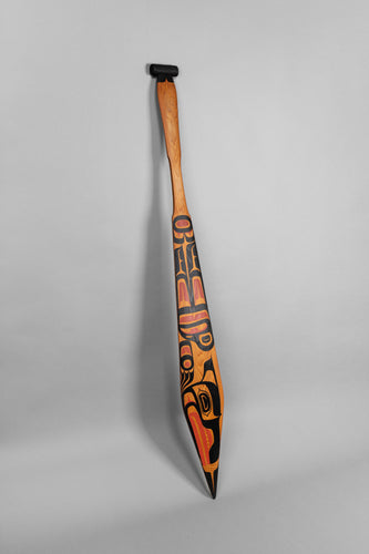 Raven Paddle by Stephen Hunt, Kwakwaka'wakw