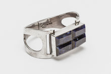 Modernist Sodalite Cuff Bracelet, c. 1960, Mexico