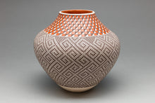 Pot with Geometric Designs by Frederica Antonio, Acoma Pueblo