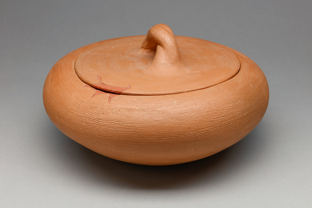 Bean Pot with Lid by Bernice Sauzo Naranjo, Taos Pueblo
