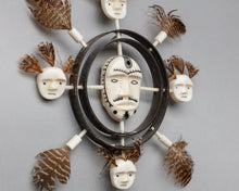 Spirit Mask of Humans by Matthew Tiulana, Inupiaq