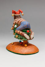 Miniature Koshare Decorating Christmas Tree by Alfred Lomahquahu, Hopi