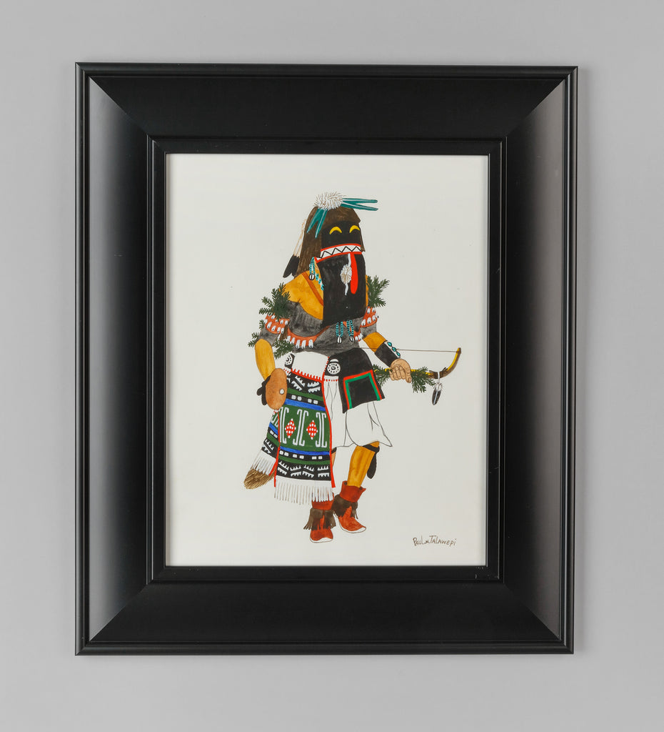 Framed purchases original art- Single Kachinas