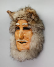 Mask of Man with Wolf Headdress by Susie Paneak (1919-1997), Nunamiut Iñupiaq