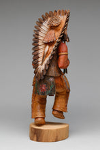 Comanche Land Protector Carving by Bryce Quamahongnewa, Hopi
