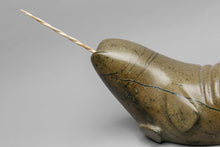 Arching Narwhale, 1979 by Nalenik Temela (1939-2003)