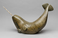 Arching Narwhale, 1979 by Nalenik Temela (1939-2003)