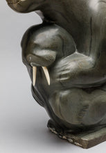 Bear and Walrus, c. 1970 by Simeonie Uppik (b. 1928)