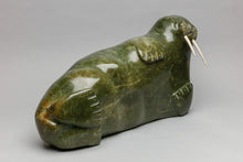 Large Walrus Sunning, c. 1980 by Goteleak Judea (b. 1940)