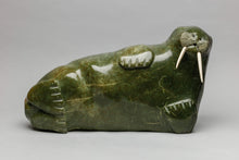 Large Walrus Sunning, c. 1980 by Goteleak Judea (b. 1940)