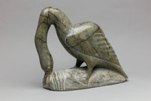 Bird Feeding on Tundra, c. 1980 by Daniel Inukpuk (b. 1942)