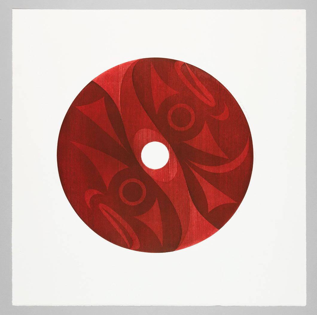 Good Luck by Susan Point, Coast Salish First Nation
