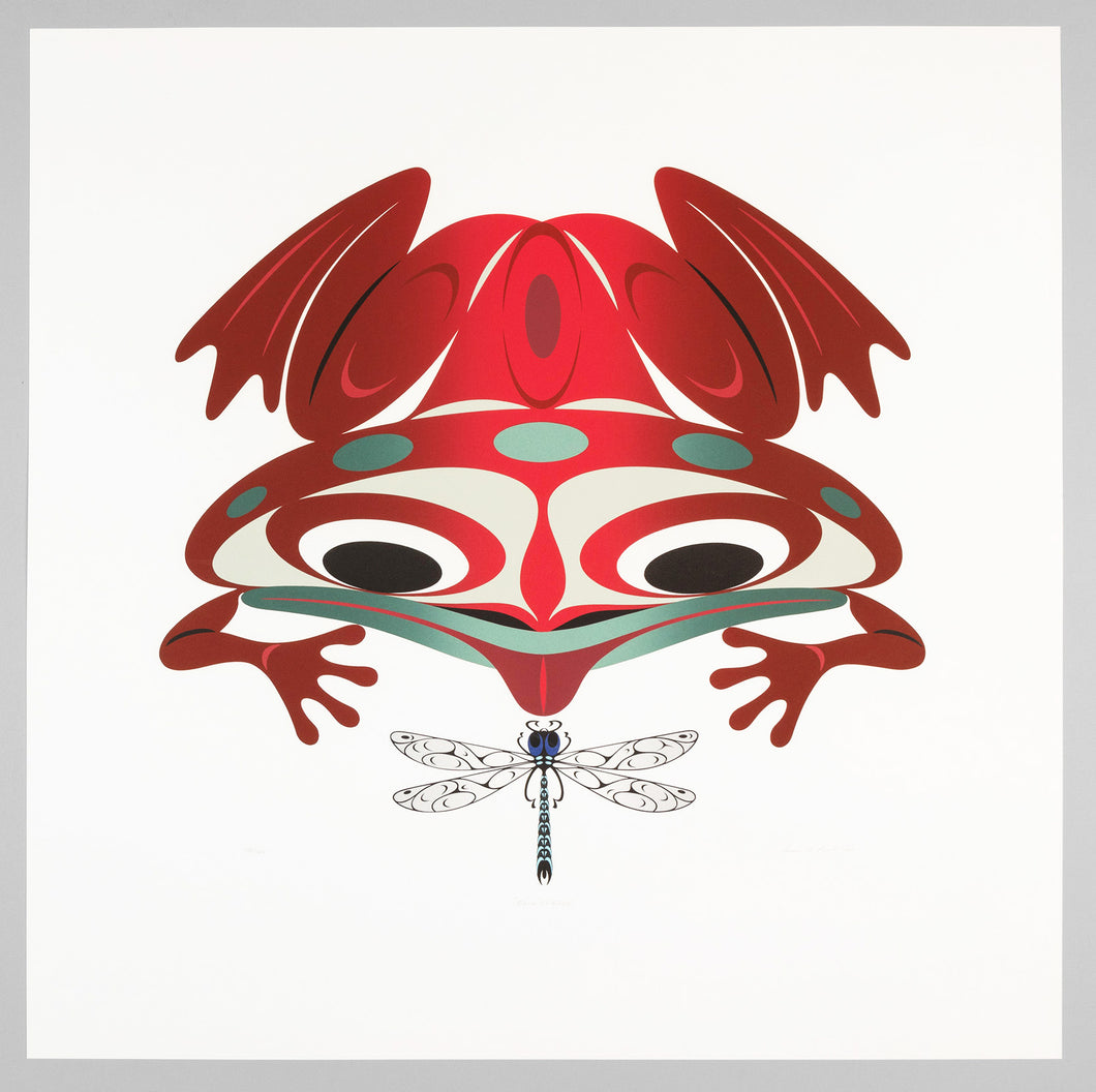 Face to Face by Susan Point, Coast Salish First Nation