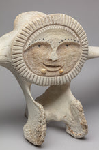 Large Vertebrae Dancer with Spirit Shaman Transformation by Edwin Weyiouanna, Inupiaq