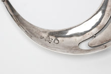 Modernist Silver and Onyx Necklace c. 1960 by Sigi Piñeda, Mexico
