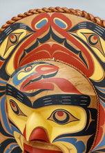 Sisiutl (Double Serpent) Moon with Sea Lion Mask by Trevor Hunt, Kwakwaka'wakw