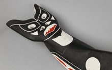 Sisiutl Transforms into Killer Whale: Back Mask by Chief Sam Johnson, Kwakwaka'wakw