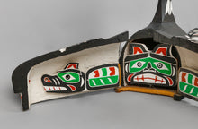 Sisiutl Transforms into Killer Whale: Back Mask by Chief Sam Johnson, Kwakwaka'wakw