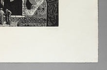 Vista de Zaragoza, 1953 by Leopoldo Mendez (1902-1969)