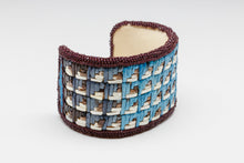 Bracelet depicting Cloud Design by Melanie Tallmadge Sainz, Ho-Chunk Nation