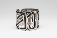 Hinged Cuff Bracelet, c. 1950 by Margot de Taxco, Mexico