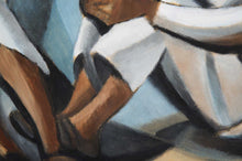 Hombres Sentado (Seated Men), c. 1960 by Nora Unwin (1907-1982)