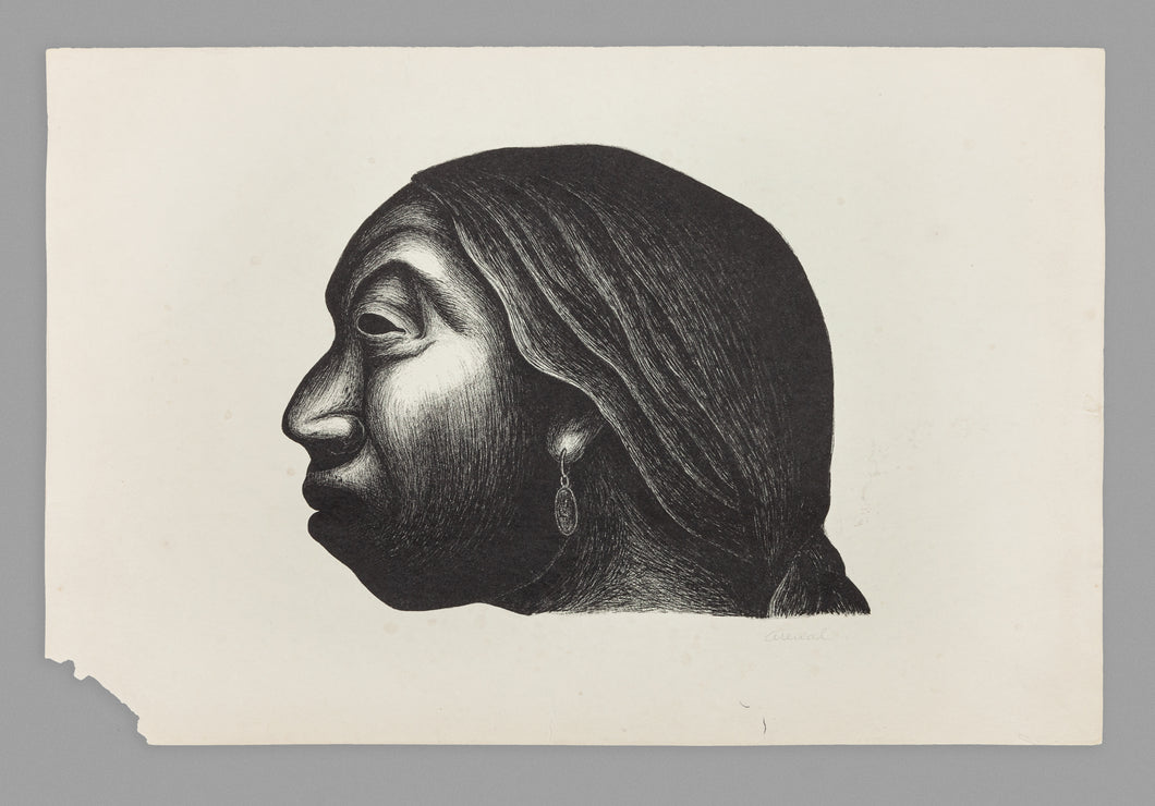 Cabeza Indigena, 1947 by Luis Arenal (1909-1985), Mexico