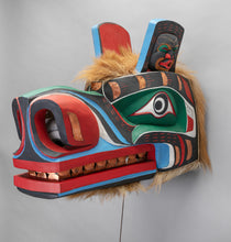 Mask Depicting Grizzly Bear, c. 1980 by Lelooska (1933 - 1996)