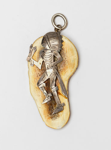 Chief Pendant by Patty Fawn, Cherokee