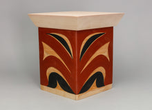 Small Bentwood Box depicting Red Headed Woodpecker by Andy Wilbur Peterson, Skokomish