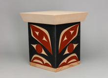 Small Bentwood Box depicting Wolf by Andy Wilbur Peterson, Skokomish