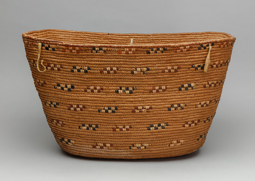 Historic Storage Basket, Coast Salish First Nation
