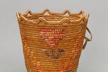 Berry Basket with Rose Designs by Elsie Thomas (1910-2007), Klickitat