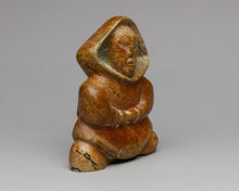 Seated Woman in Amauti by Lyta Nutaushuk (b. 1924), Inuit