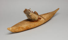 Vintage Hunter in Skin Kayak, Yup'ik Culture