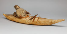 Vintage Hunter in Skin Kayak, Yup'ik Culture